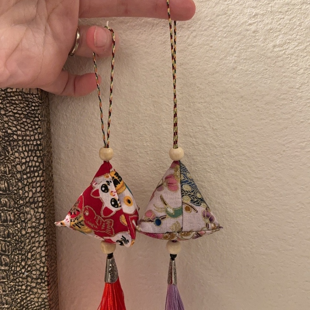 Zongzi Pendant Tassel Sachet Handmade Antique Style Accessories Hanging